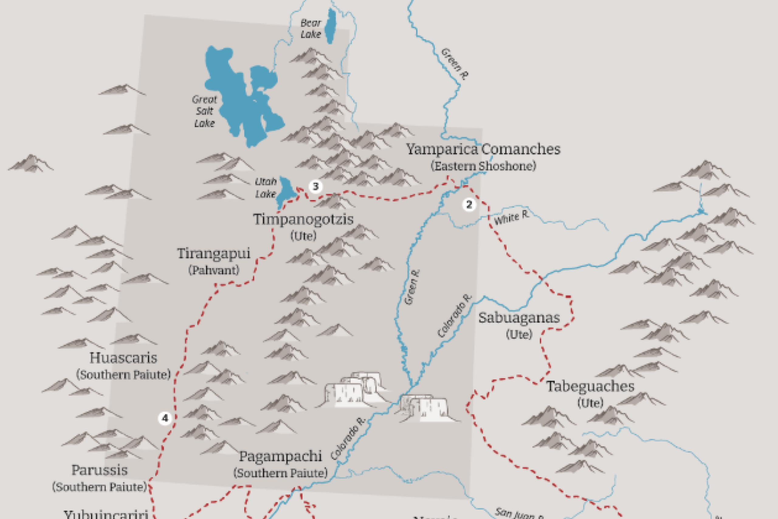 Map of Utah