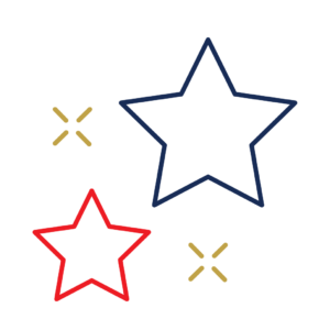 A beautiful array of stars